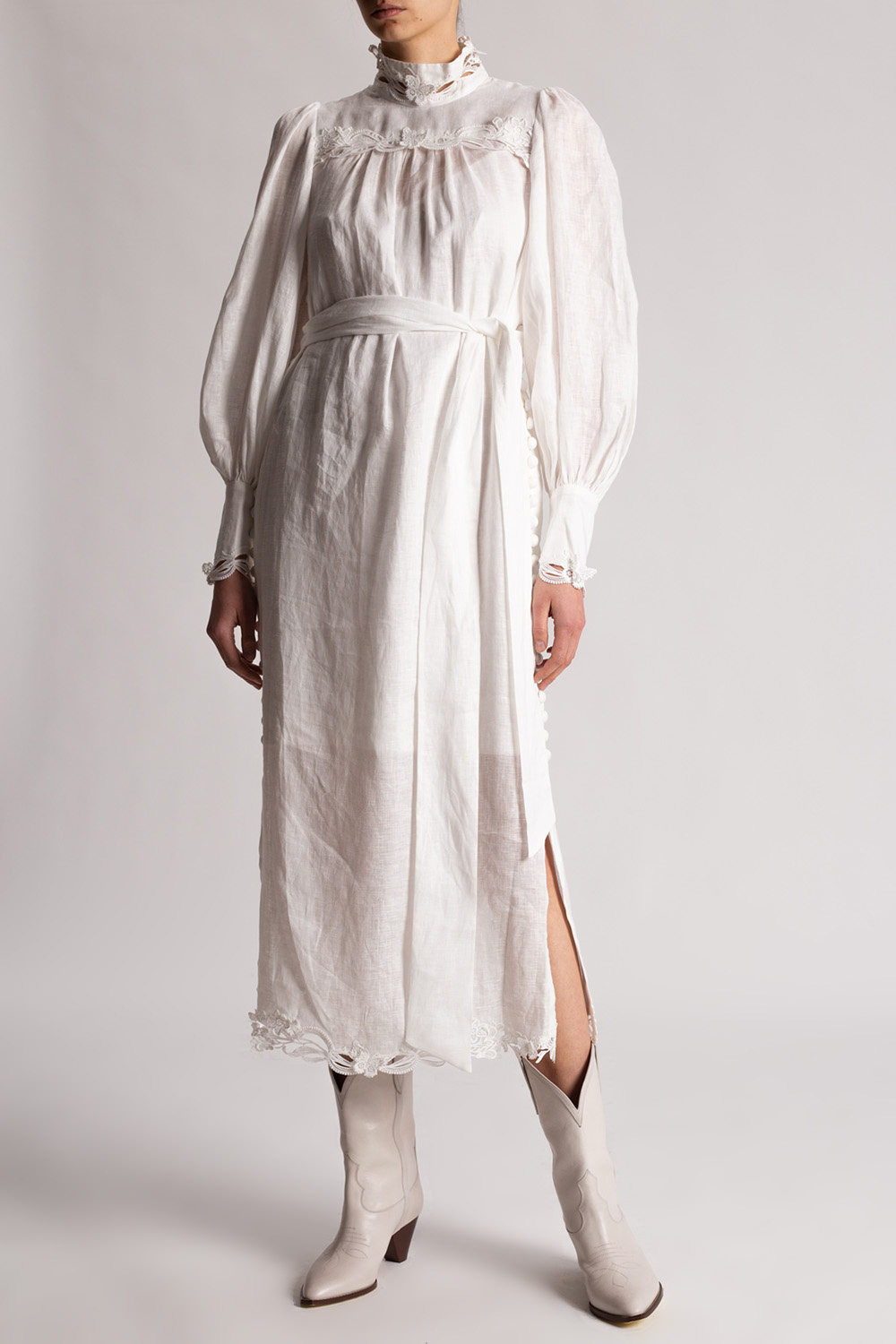 Zimmermann white hot sale linen dress